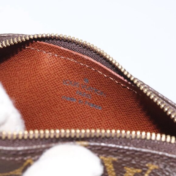 LOUIS VUITTON Monogram Papillon Pouch LV Auth - Picture 12 of 16